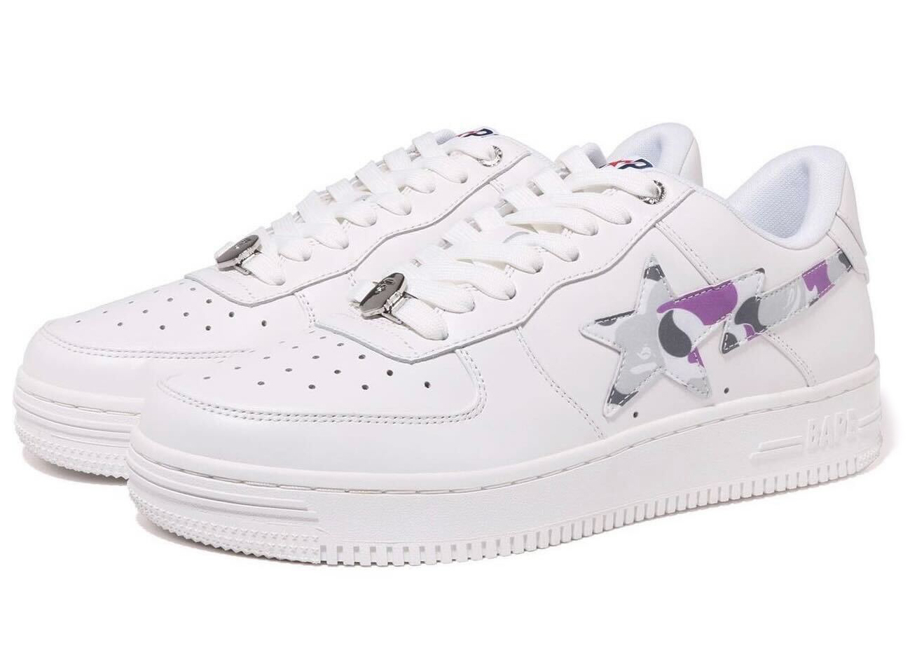 A Bathing Ape Bape Sta White Multi Camo Bape US Exclusive -  001FWI721004_WHT - US