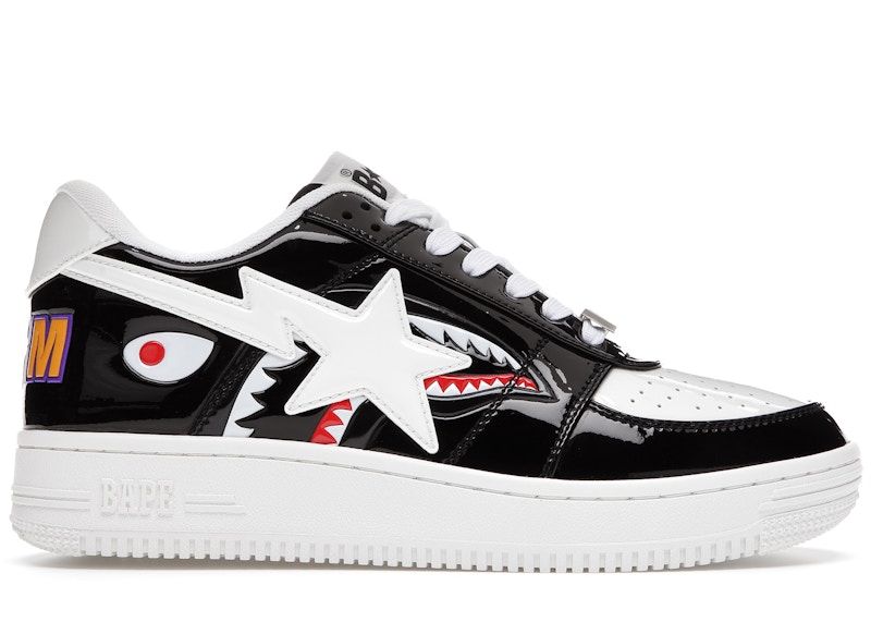 全3色/黒/赤/ベージュ BAPE STA / a bathing ape / SHARK 27cm - 通販