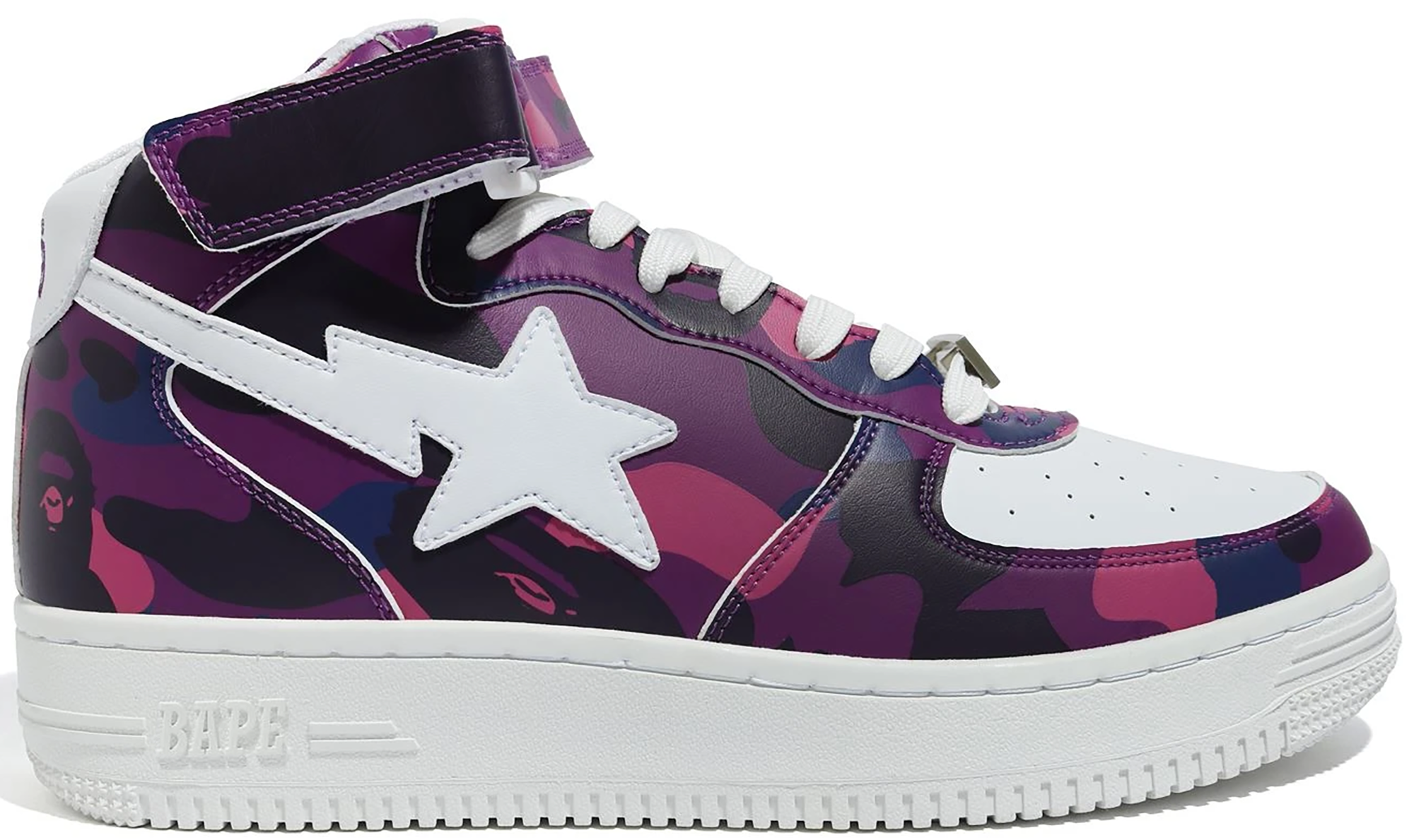 bape sneakers purple