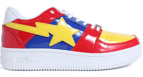 A Bathing Ape Bape Sta Low Red Blue Yellow (2017)