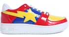A Bathing Ape Bape Sta Low Red Blue Yellow (2017)