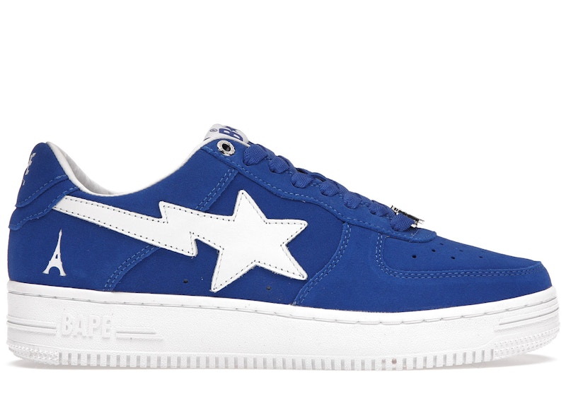 A Bathing Ape Bape Sta Low Highsnobiety Not In Paris Blue - TNIP3SNK03008-BLU