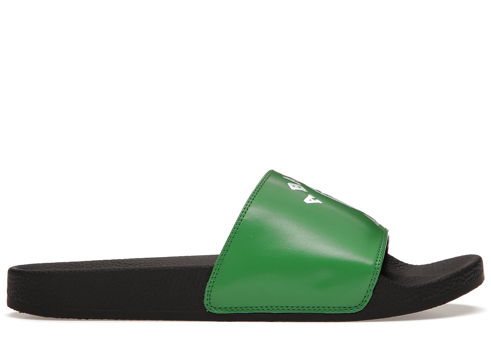 A Bathing Ape College Slide Sandals Green