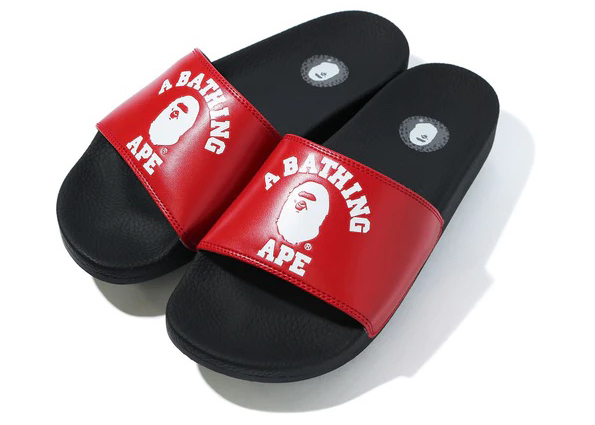 A Bathing Ape Slide Sandals Crossbone White Men's - 4I20191001 - US