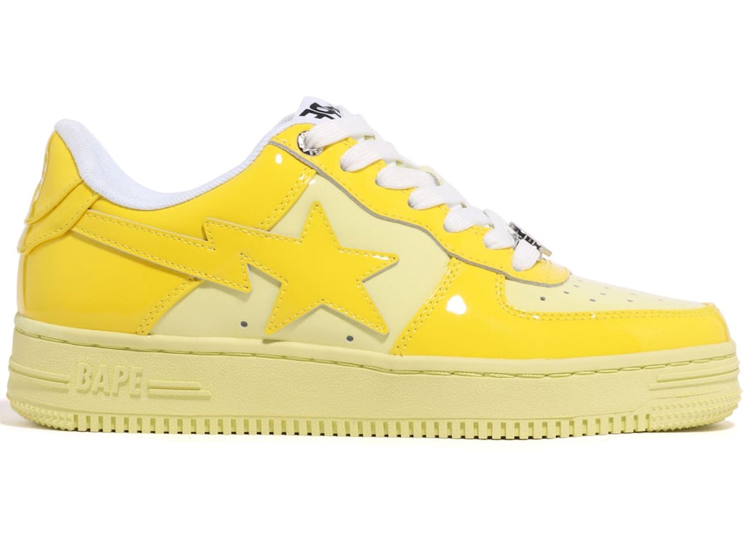 Pre-owned Bape A Bathing Ape Colors  Sta Yellow (women's)