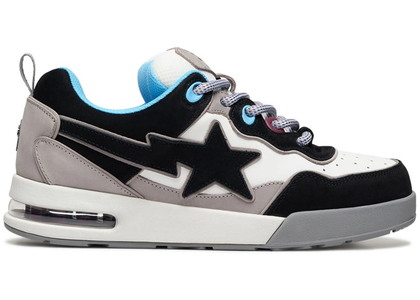 A Bathing Ape Flip Sta Black Grey White Blue Men's 1K80-191-321