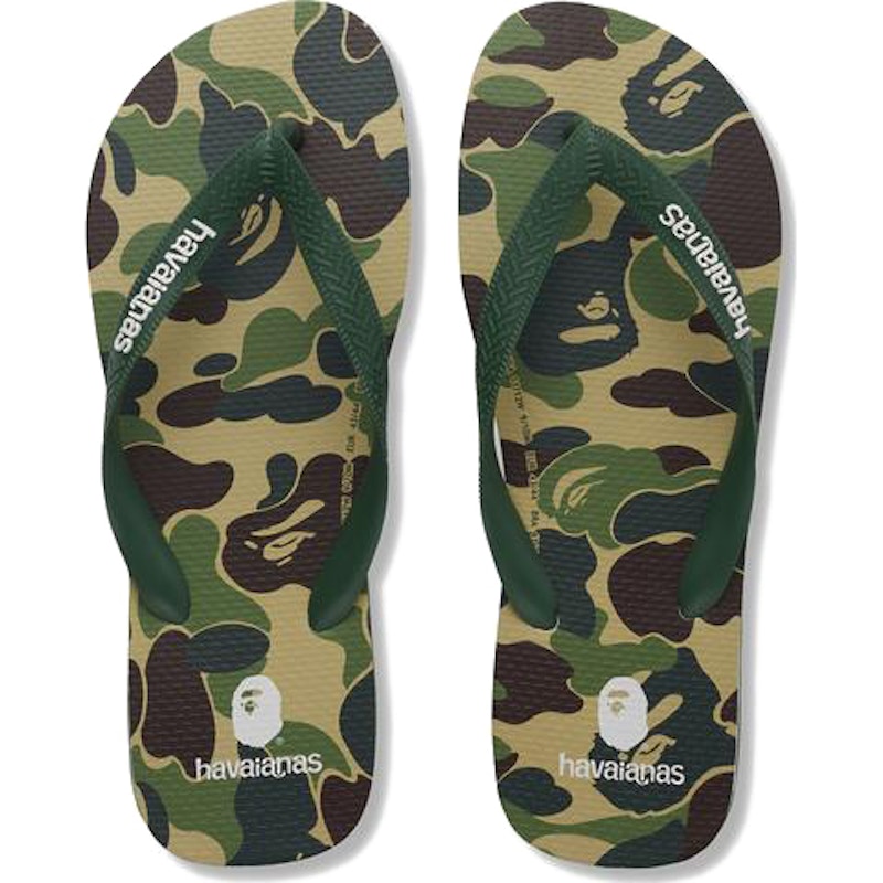 Bathing ape flip store flops