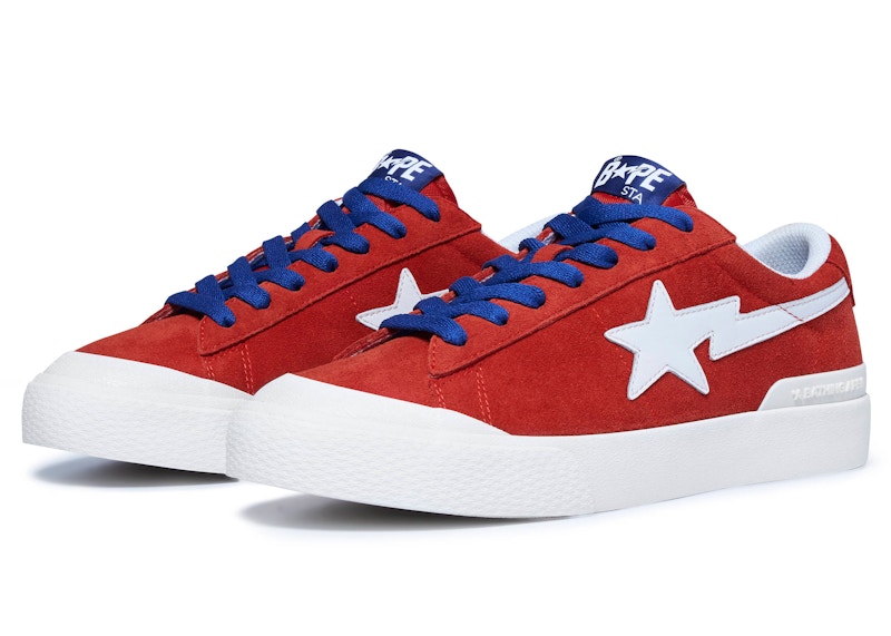 A Bathing Ape Mad Sta Red Men's - Sneakers - US