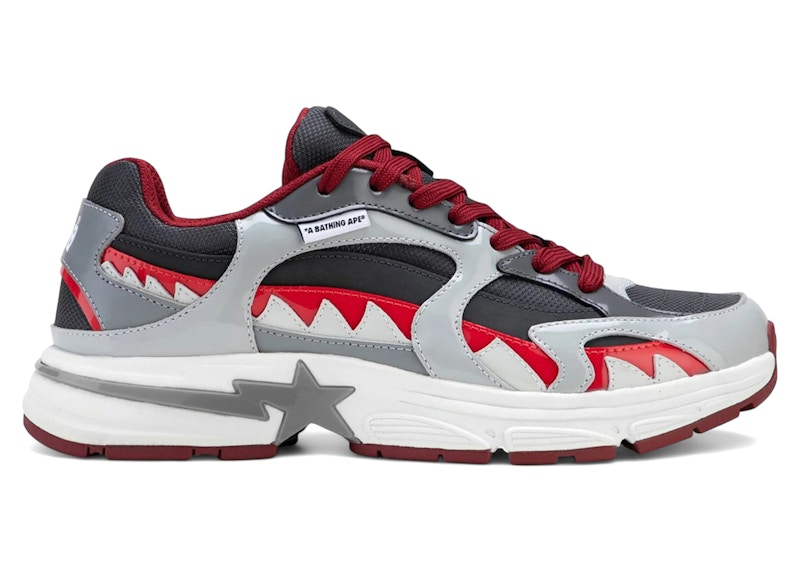 A Bathing Ape Shark Sta #3 Gray メンズ - 1L30-291-320/1L30 A Bathing Ape Shark Sta #3 Gray メンズ - 1L30-291-320/1L30