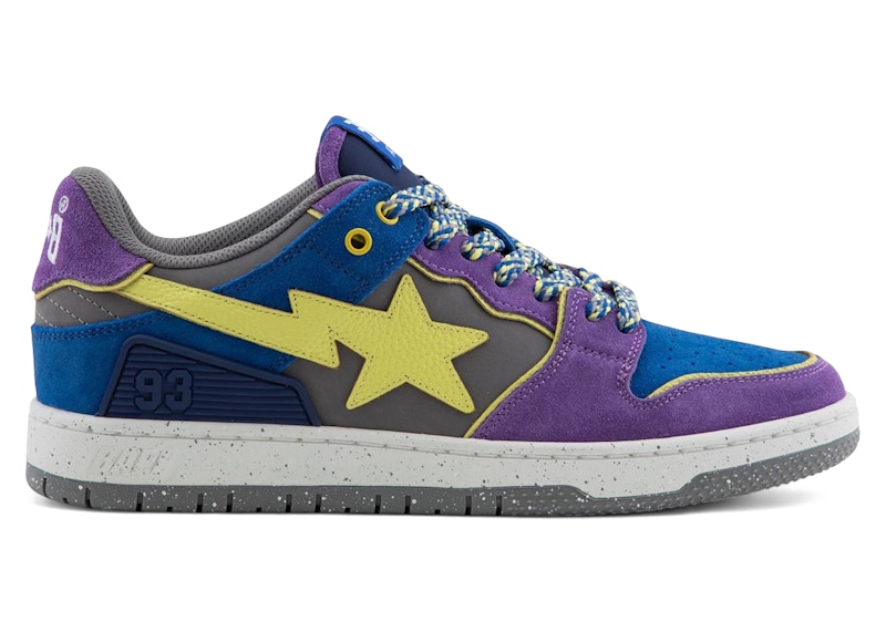 A Bathing Ape Sk8 Sta #1 Trail to Street Purple メンズ