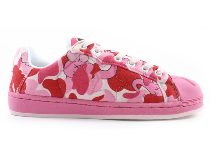 A Bathing Ape Skull Sta KAWS Pink Camo Men's - FS-020 432 - US