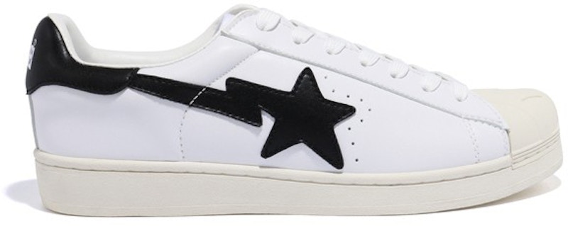 A Bathing Ape Skullsta White Black (2019) Men's - 1F80191006 - GB