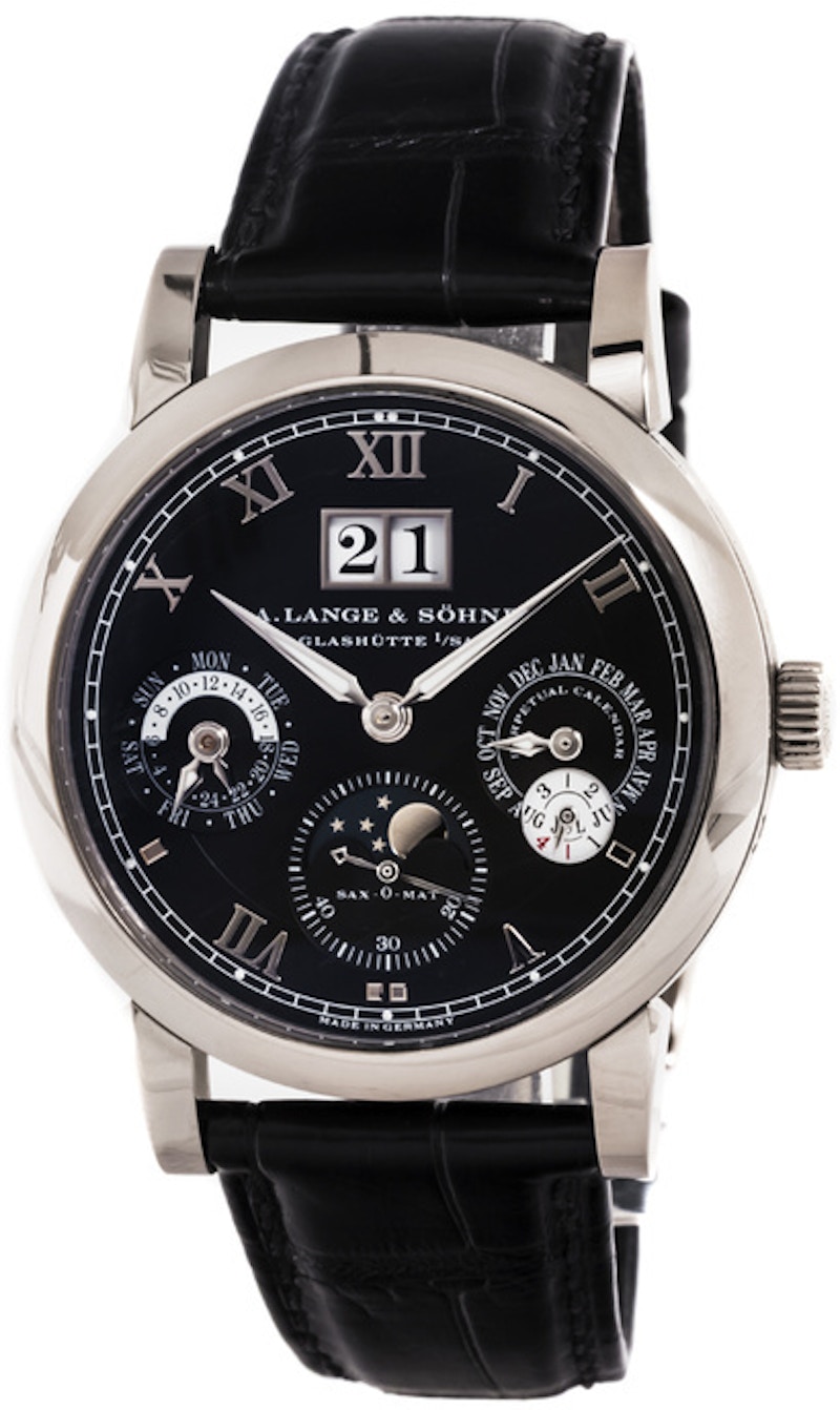 A. Lange Sohne Langematik Perpetual 310.026E 39mm in White Gold GB