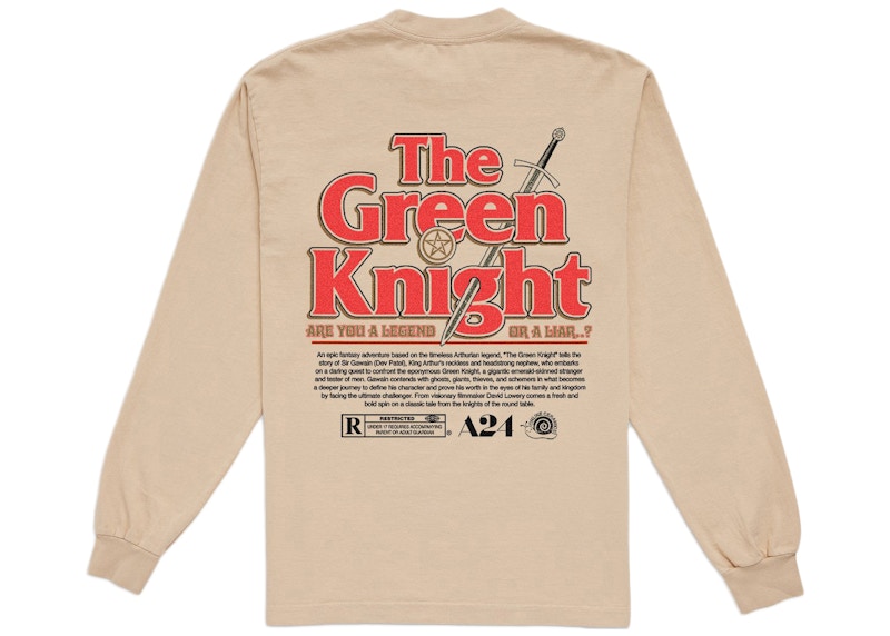 A24 Online Ceramics x The Green Knight L/S T-shirt Natural Men's