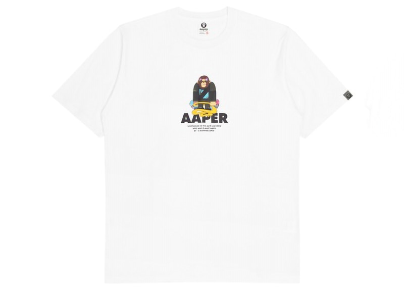 BAPE x Eric Inkala #3 Tee White