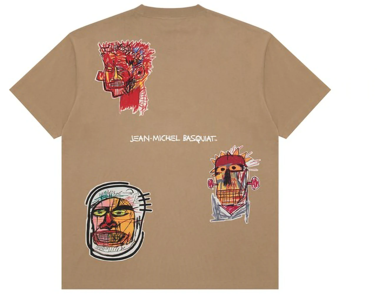 BAPE x Jean Michel Basquiat #2 Tee Beige Men's - SS23 - US