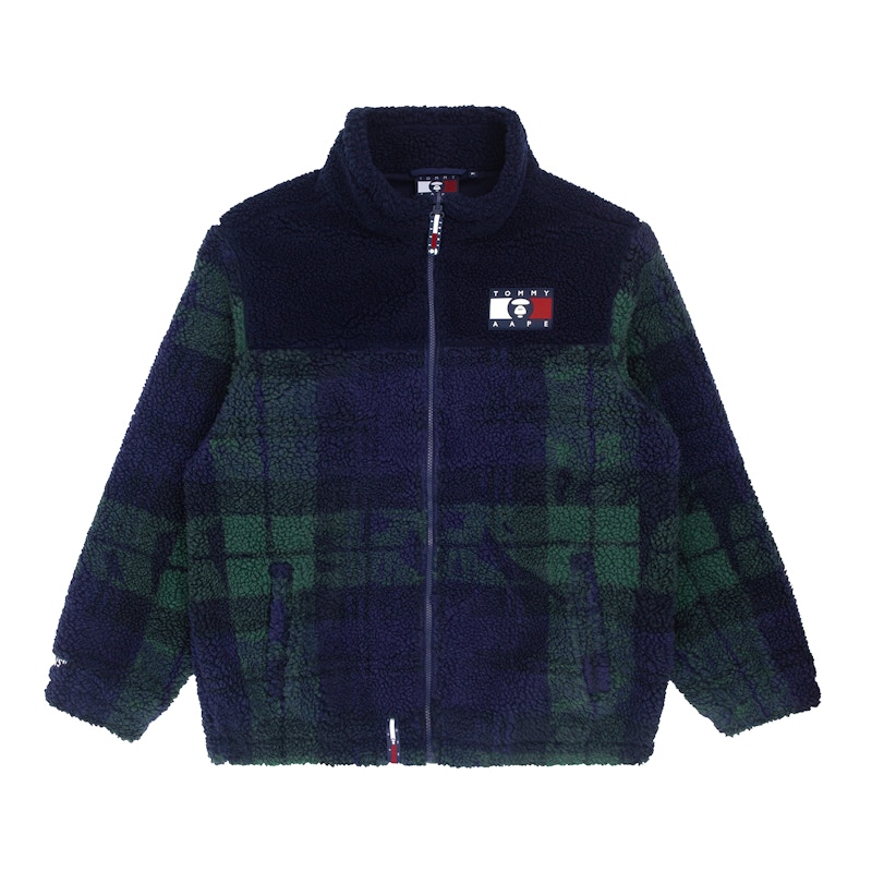 BAPE x Tommy Check 2 in 1 Jacket Multi Men's - SS22 - GB