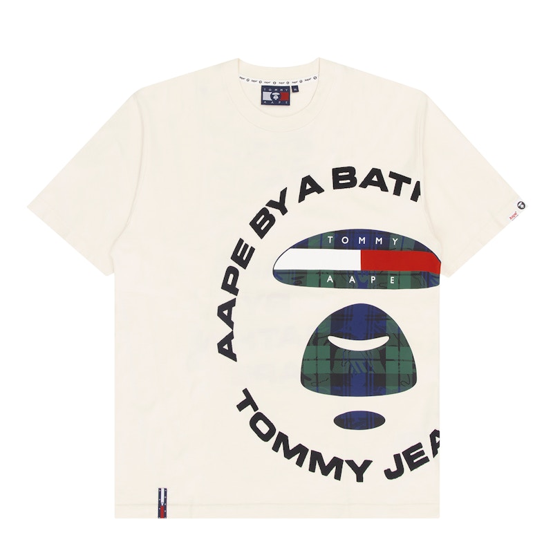 BAPE x Tommy L/S T-Shirt Grey Men's - SS22 - US