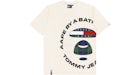 BAPE x Tommy Logo T-Shirt Natural