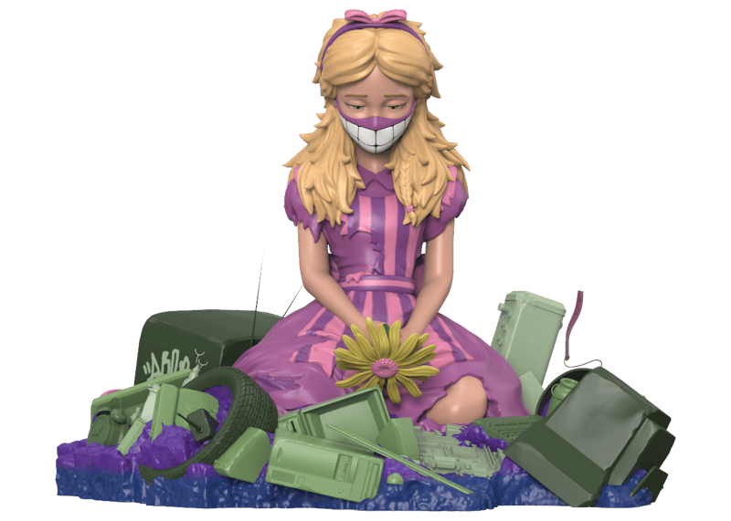 ABCNT Mighty Jaxx Alice in Wasteland Acid Edition Figure - US