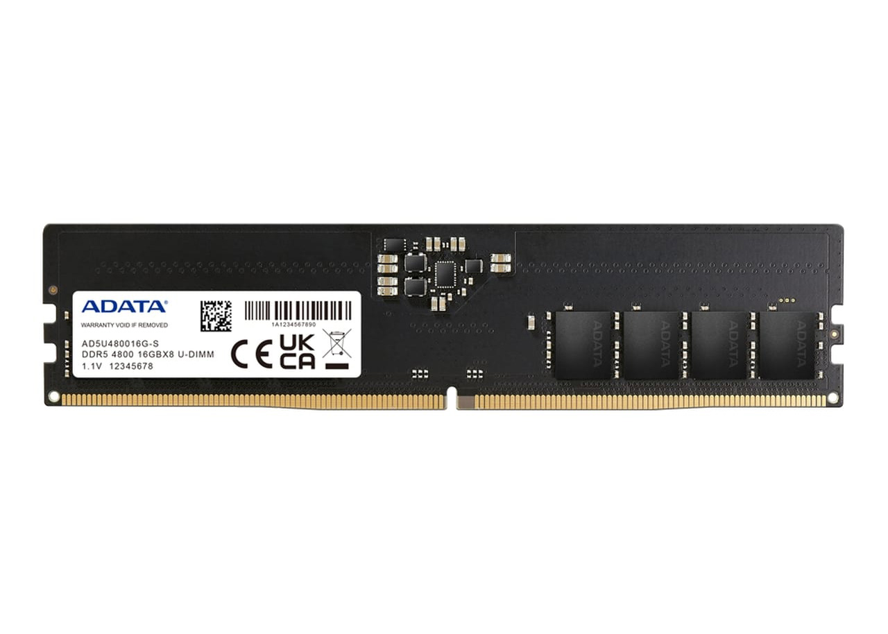 ADATA 16GB DDR5-4800 MHz U-DIMM C40 Single Desktop