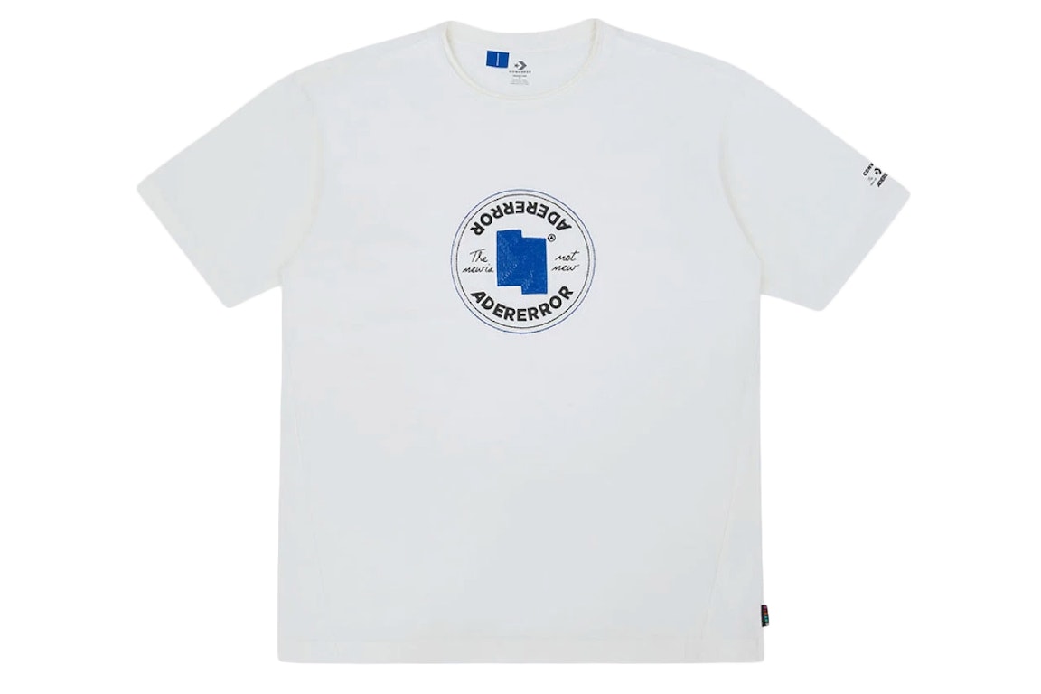 Pre-owned Ader Error X Converse Shapes T-shirt Cloud Dancer