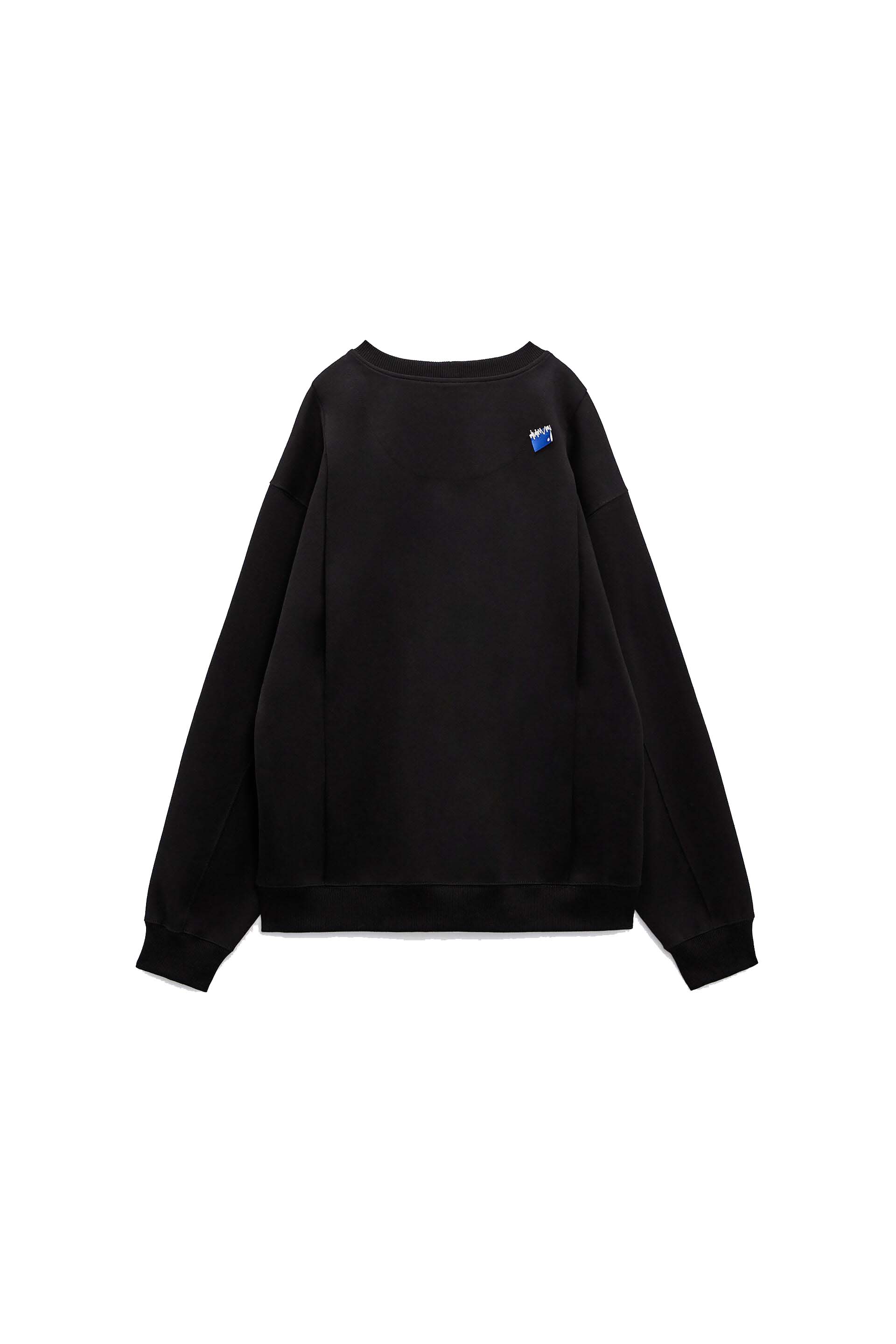 ADER error x Zara Oversized Sweatshirt Black