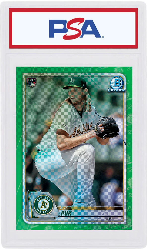 Forrest Whitley 2020 Bowman Chrome X Green X-Fractor /31 #BCP-192 - 2020 -  US