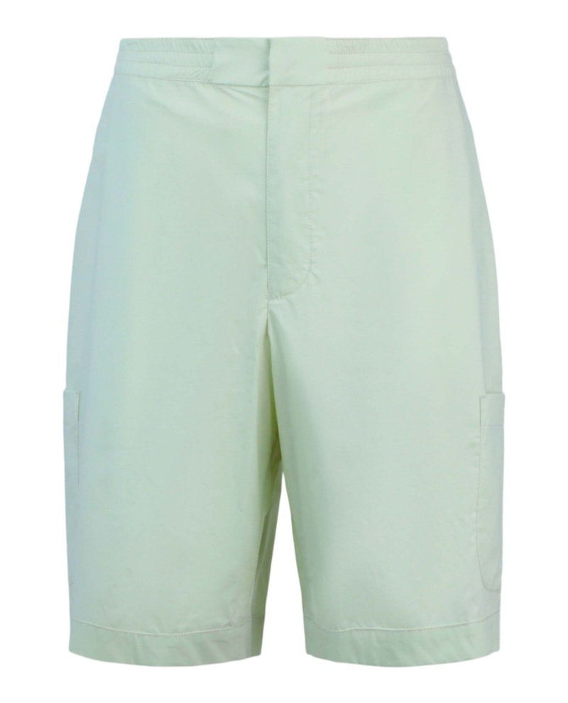 Ambush Drawstring Cotton Shorts Green