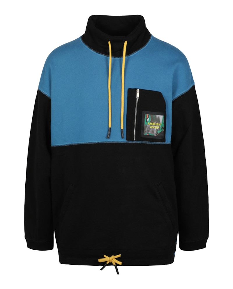 パーカー・フーディ Ambush Logo Patch Mockneck Sweatershirt Ambush Logo Patch Mockneck Sweatshirt Black Men's - US
