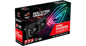 AMD ASUS ROG STRIX Radeon RX 6600 XT 8G OC Graphics Card (ROG-STRIX-RX6600XT-O8G-GAMING)