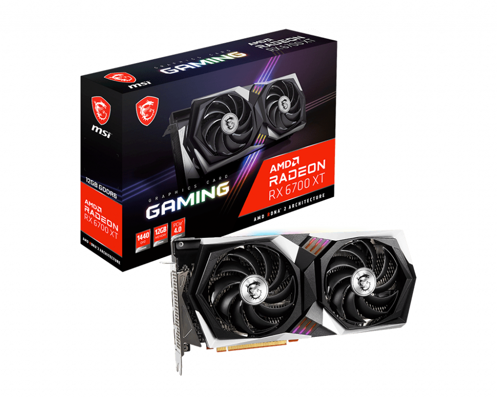 MSI Radeon RX 6700 XT GAMING X 12G GDDR… - PCパーツ