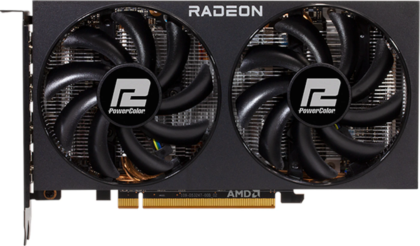 PowerColor Fighter AMD Radeon RX 6600 XTPCパーツ