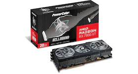 AMD PowerColor Hellhound Radeon RX 7900 XT 20GB OC Graphics Card RX7900XT 20G-L/OC