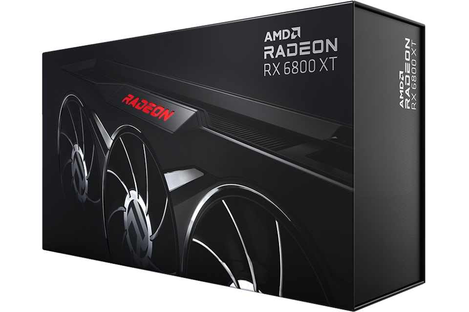 AMD RADEON RX 6800 XT 16GB GDDR6 GRAPHICS CARD - MIDNIGHT BLACK! NEAR MINT!