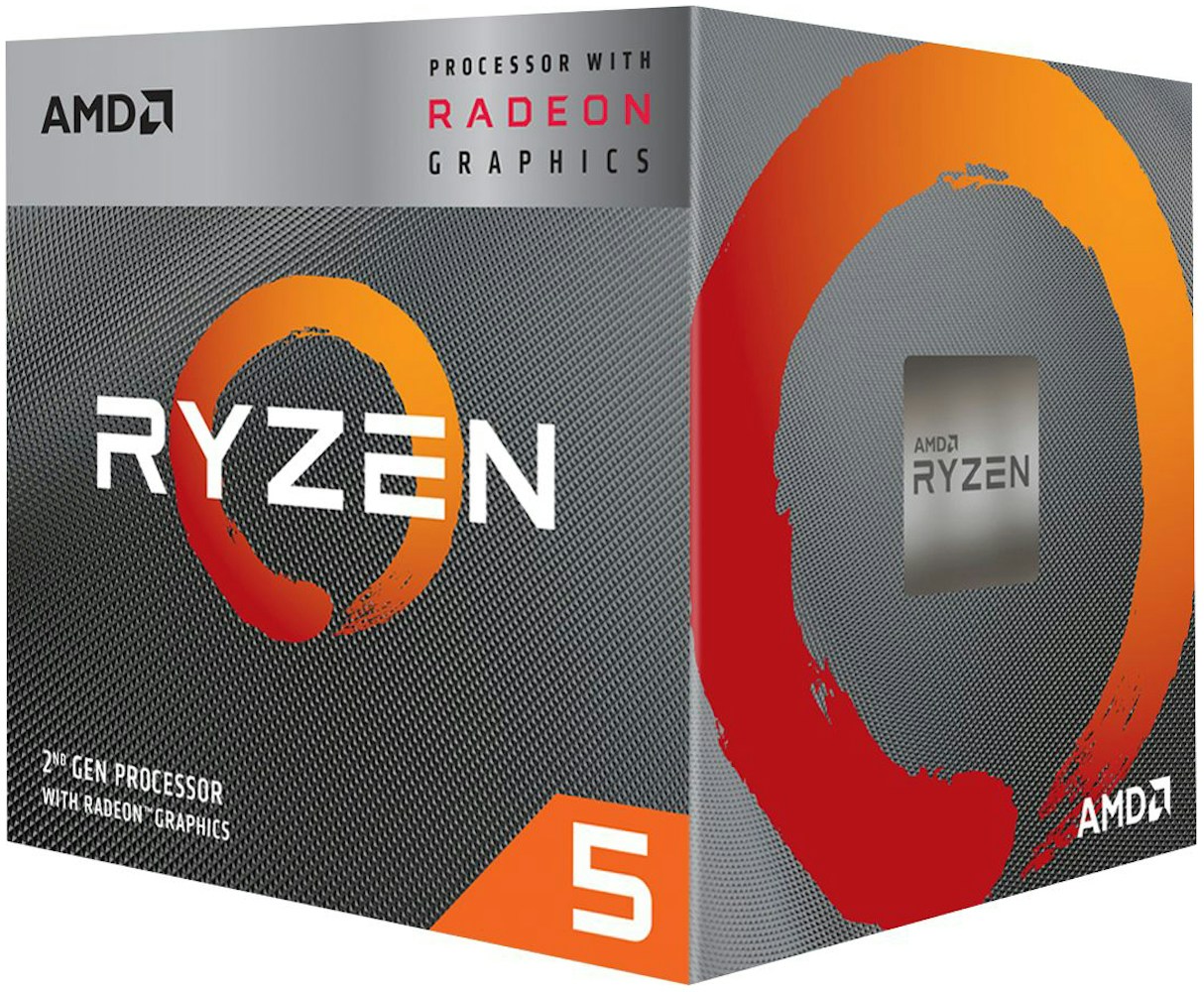 AMD Ryzen 5 3400G 2nd Unlocked Desktop Processor (YD3400C5FHBOX)