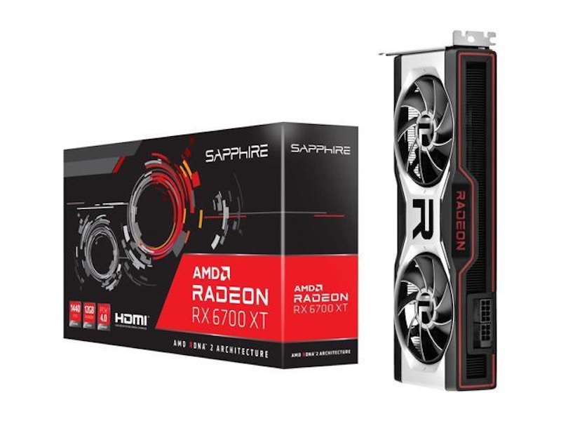 AMD Sapphire Radeon RX 6700 XT 12GB Graphics Card (21306-01-20G) - CN