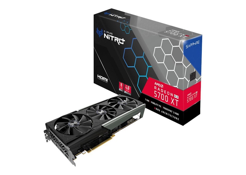 Amd radeon sapphire rx best sale 5700 xt