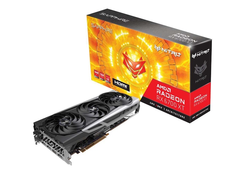 AMD Sapphire Nitro+ Radeon RX 6700 XT Gaming OCO 12GB Graphics