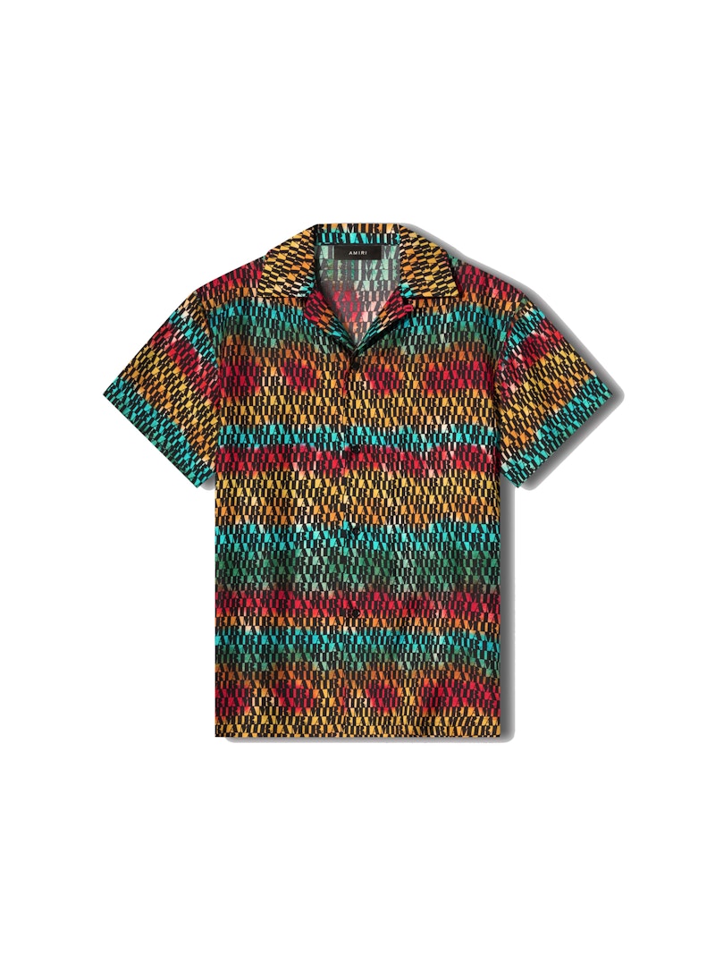 AMIRI All Over Amiri Camp Shirt Multi
