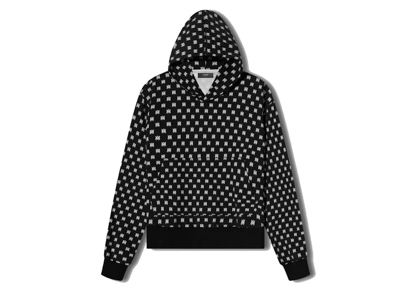 AMIRI Bandana Bleach All Over Hoodie Black Men's - PF22 - US