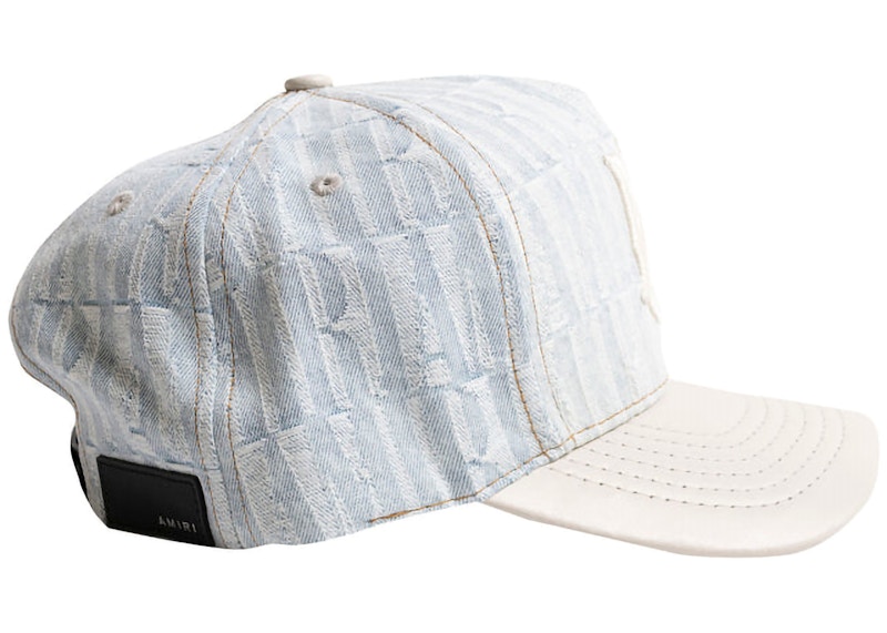 AMIRI Amiri Repeat Hat Stone Indigo - SS23 - US