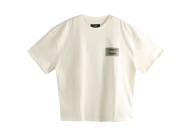 Men's AMIRI Bandana Os T-Shirt in Ivory