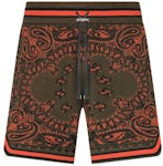 Monogram Bandana Denim Shorts - Luxury Pants - Ready to Wear, Men 1AA84U