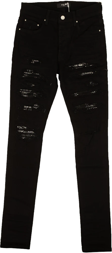 AMIRI Bandana Thrasher Skinny Jeans Black Men's - SS23 - US