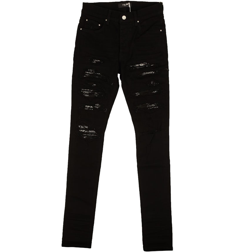AMIRI Bandana Thrasher Skinny Jeans Black Men's SS23 GB