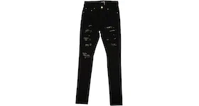 AMIRI Bandana Thrasher Skinny Jeans Black