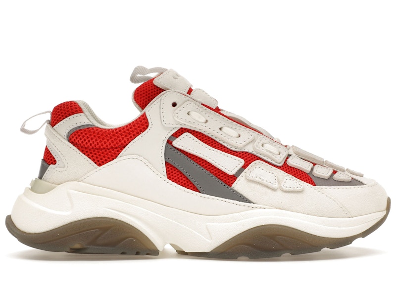 【AMIRI】Bone ランニングスニーカー シューレース SchaferandweinerShops Kiribati - 'Bone Runner' sneakers