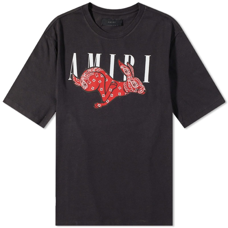 【AMIRI】CNYドラゴン Tシャツ (送料関税込) AMIRI Men's CNY Dragon T-Shirt in Black Amiri
