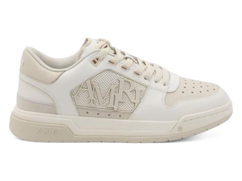 Pre-owned Amiri Men's Classic Low Sneakers In Biege In Sand
